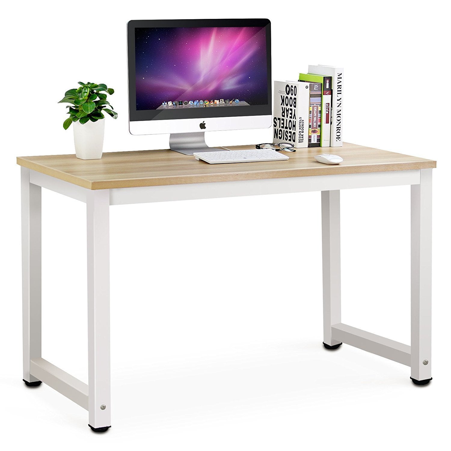 Tribesigns Modern Computer Desk 47 Office Desk Study Computer