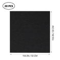 thumbnail image 2 of FUTUREORYY 20 Pcs Square Carpet Tiles Rug Tile Mat Dark Gray Stain Resistant, 2 of 6
