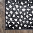thumbnail image 3 of JONATHAN Y SAFARI 2 x 8 Runner Rug, Antelope Animal - Black/Cream, SAF100A-28, 3 of 9