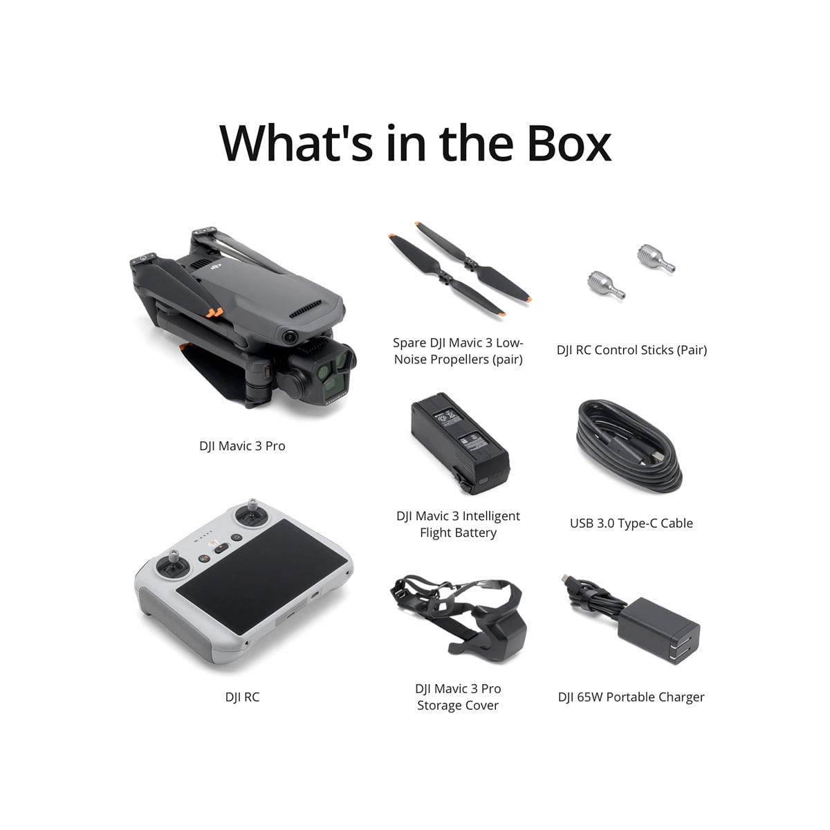 Open Box DJI Mavic 3 Pro Drone with RC