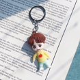 thumbnail image 1 of KPOP Lindo BTS BT21 dibujos animados PVC llavero muñeca llavero colgante bolsa titular accesorios Gao Jiahui unisex, 1 of 2