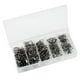 thumbnail image 2 of 50 piezas de eslabones giratorios de pesca, eslabones giratorios de hierro mejorados, accesorios de cambio rápido, aparejos, barril, conector de pesca Negro, 2 of 8