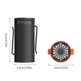 thumbnail image 2 of Waist-hanging Fan Outdoor Construction Portable Waist-clip Portable Fan To Cool Down USB High-speed Fan, 2 of 8