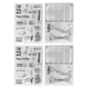 thumbnail image 1 of 4 Uds sellos transparentes patrón de tema musical TPR transparente tampones para álbum de recortes para bricolaje para hacer tarjetas en relieve, 1 of 8
