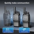 thumbnail image 5 of Case of 6,Retevis H-777 Walkie Talkies for Adults Long Range, Rechargeable Two-Way Radios,with 6-Way Multi Unit Charger,Flashlight Handheld Business 2 Way Radios, 5 of 14