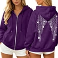 thumbnail image 2 of JUjie Oversized Sweatshirt Women Long Sleeve Pullover Oversized Sweatshirts for Fall & Winter Top 2026 Basic Hoodie Outfits PP1 S, 2 of 6