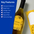 thumbnail image 3 of Avery Printable Arched Labels, Bright Yellow, 4.75" x 3.5", 160ct, 3 of 11
