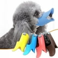 thumbnail image 3 of Dog Muzzle Silicone Duck Mouth Mask For Stop Barking Adjustable Anti-Bite Dog Mouth Cover, Breathable Washable Training for Dogs, 3 of 10