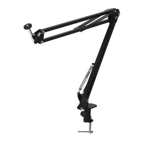 Microphone Arm, Mic Arm Microphone Adapter Clip Made of Durable Metal Material for Stages TV Stations