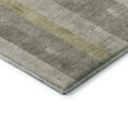 thumbnail image 3 of Addison Rugs Mayfield Premium Machine Washable Transitional Stripes Taupe Rectangle Rug, 10' X 14' Machine Washable Transitional Stripes Taupe Oversized Sherpa Throw Blanket, 3 of 7