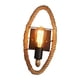 thumbnail image 5 of Aplique de pared industrial de granja creativo único (sin bombilla E27) montado en la pared de cáñamo Oval, 5 of 9