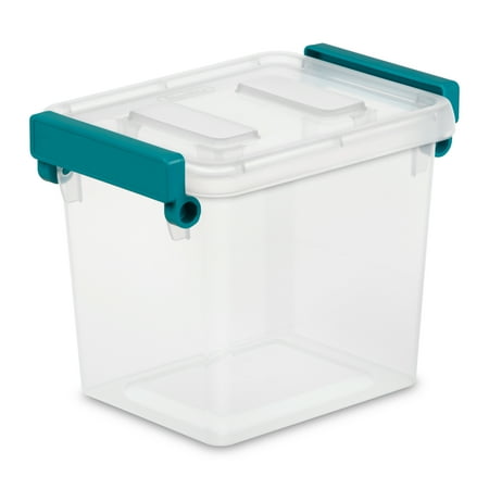 Sterilite, 2.5 Qt./2.4 L Modular Latch Box, Clear