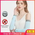 thumbnail image 2 of Uv Protection Arm Cover Breathable Outdoor Sport Arm Sleeve Sun Uv Protection Cycling Arm Sleeves Uv-resistant Running Gray, 2 of 6