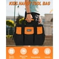 thumbnail image 4 of INCLY 24 PCS Kids Real Tool Set with Tool Bag, Boys Small Real Hand Tools Kit, Children Construction Learning Tools Hammer Screwdriver for Home DIY Building and Woodworking, 4 of 7