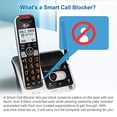 thumbnail image 2 of Teléfono inalámbrico AT&T BL102-3 DECT 6.0 con bloqueador de llamadas inteligente, 2 of 15
