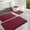 Red, variant on EDHITNR Ultra Soft Bath Mat 4-Piece Set, Non-Slip Foam Bathroom Rugs, Machine Washable Water Absorbent Toilet Mats for Shower Tub Floor