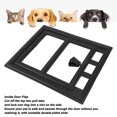 thumbnail image 4 of Porte Moustiquaire pour Chien, Moustiquaire Professionnelle pour Morsure Intérieure de Porte, Installation Facile, Verrouillable, Rabat Intérieur de Porte, Porte pour Animaux Résistante aux Intempéries pour Chiens, Cochons, Chat, 4 of 8
