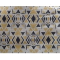 thumbnail image 4 of oneOone Georgette Viscose Fabric Triangle Ikat Printed Fabric 1 Yard 42 Inch Wide, 4 of 4