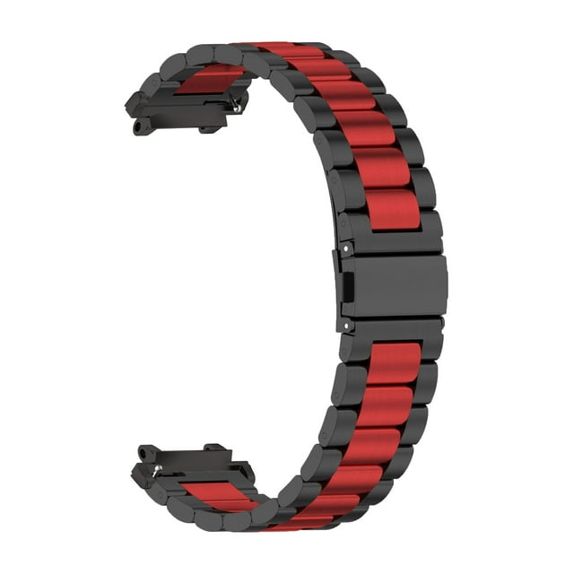 Stainless Steel Strap Compatiblefor Amazfit Rex,Solid Stainless Steel Strap Replacement Straps Metal Watch Band Best in its Class