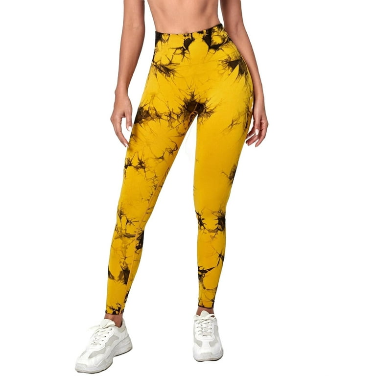 Women's Yellow Leggings