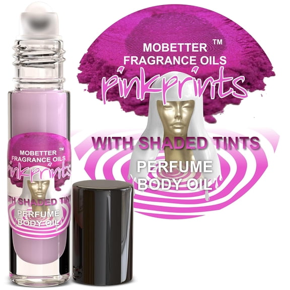 MOBETTER FRAGRANCE OILS PinkPrints With Shaded Tints Women Perfume Body Oil
