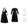 thumbnail image 5 of EnJoCho Girls Historical Dress - Ruffled Doll Collar Outfit with Button for Halloween & Cos-play Dress, 5 of 9