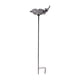 thumbnail image 1 of Comedero para pájaros, estación de alimentación, baño para pájaros, decoración de hierro para jardín, patio, con estaca para cerca, terraza, césped al Cuenco de hojas de arce, 1 of 7