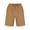 Yellow, variant on Nestiefly Mens Casual Cotton Linen Shorts Elastic Waist Drawstring Loose Fit Summer Beach Vacation Shorts with Pockets Light Blue M