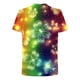 thumbnail image 5 of Tops para hombre, blusas y camisas de manga corta con cuello redondo para hombre, jersey informal con cuello redondo estampado para hombre, pantalones cortos deportivos para fitness, blusa de poliéste, 5 of 5