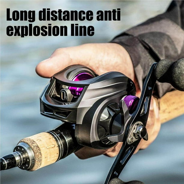 Baitcasting Reel Removable Spool 8kg Drag Spinning Wheel Freshwater Fishing  Upgrade Accessories Replacing Parts Left Hand