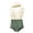 Beige#9527, variant on BOOMNY Toddler Girls 2 Peice Swimsuits Sleeveless Ruffled Bathing Suit for Kids Solid Color Lightweight Cozy Summer Beach Vacation Swimwear