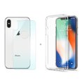 thumbnail image 5 of Ringke Fusion Case Compatible with iPhone X, Transparent PC Back TPU Bumper Drop Protection Phone Cover - Shadow Black, 5 of 9