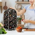 thumbnail image 3 of Yuyamidu Mushroom Butterfly Blender Cover Stain Resistant Coffee Juice Machine Blender Dust Cover Universal Stand Mixer Case Kitchen Appliance Decorative Cover, 3 of 6