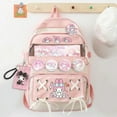 thumbnail image 2 of Sanrio Cinnamoroll by YC Girl's Large Capacity School Backpack, Blue, 2 of 14