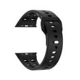 thumbnail image 4 of Dwitch Magnetic Sport Bands Compatible with Apple Watch Ultra 2/Ultra Band 49/46/45/44/42mm, Waterproof Silicone Strap Soft Breathable Wristband for iWatch Serise 10 9 8 7 6 5 4 3 SE,Black, 4 of 12