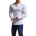 thumbnail image 3 of Playeras John Leopard Henley Ajuste Perfecto Slim Fit Cd, 3 of 5