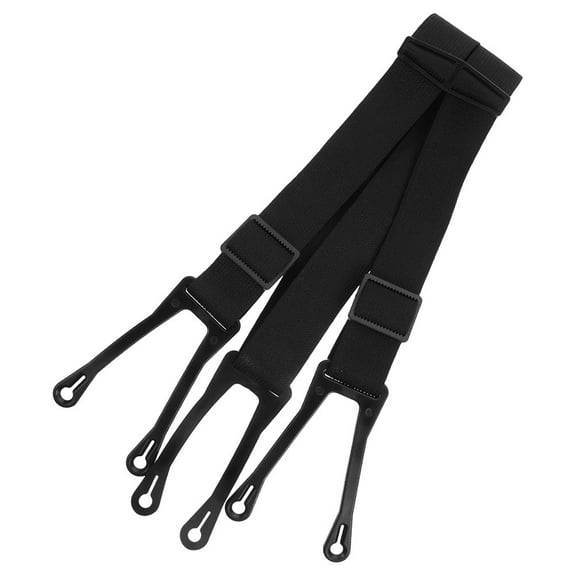 Pants Traction Strap Elastic Pants Suspenders Hockey Hip Brace Black 68.00X4.00X0.50CM