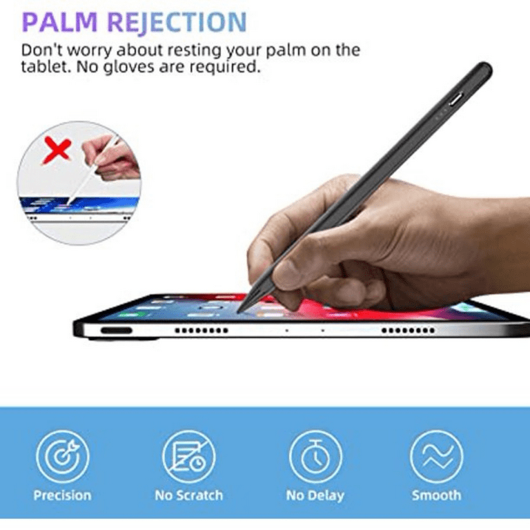 iPad Pencil 2nd Generation, Pencil for iPad 10th 9th Gen, iPad Mini 6th  Gen, Pen for iPad 2018-2022, iPad Pro 11, iPad Pro 12.9 3/4/5/6 Gen, iPad  Air