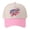 Pink, variant on 2026 Soccer Fan Embroidered Baseball Cap, USA CAN MEX Host Countries Logo Hat, Lightweight Adjustable Unisex Fit Headwear for Football Supporters Game Day Stadium, Red