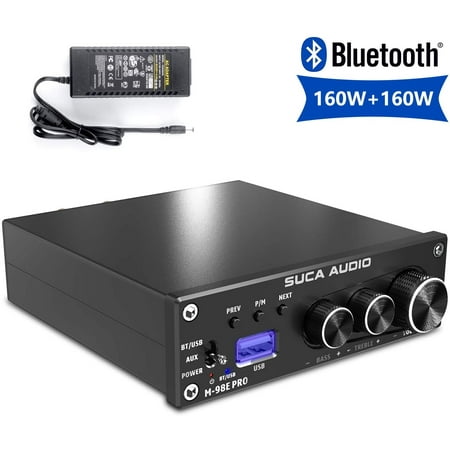 TDA7498E 2 Channel Stereo Audio Amplifier Receiver, Ansten 2.0CH Mini Hi-Fi Class D