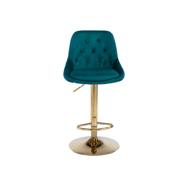Homefun Teal Vintage Bar Stools With, Teal Bar Stools Counter Height