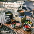 thumbnail image 4 of Naturehike, Outdoor Cookware Set, Camping Aluminum Alloy  Cookware，Non-Stick Cookware Pots and Pans Set, Reinforced Pot Bottom., 4 of 16