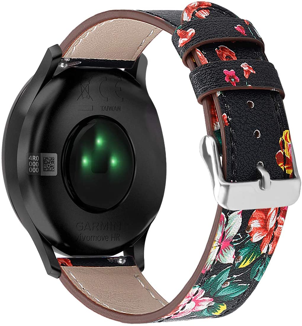 garmin vivoactive 3 leather strap