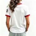 thumbnail image 4 of 9/11 25th Anniversary Shirt Womens WE Will Never Forget Tee Shirts | Lightweight Fabric, Crew Neck Short Sleeve Tops, American Flag, 2001-2026 25Th Anniversary Tops, Patriotic Honor Tee Shirt,S, 4 of 4