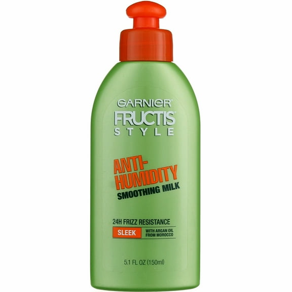 Garnier Fructis Style Anti-Humidity Smoothing Milk w/ Argan Oil, 5.1 oz