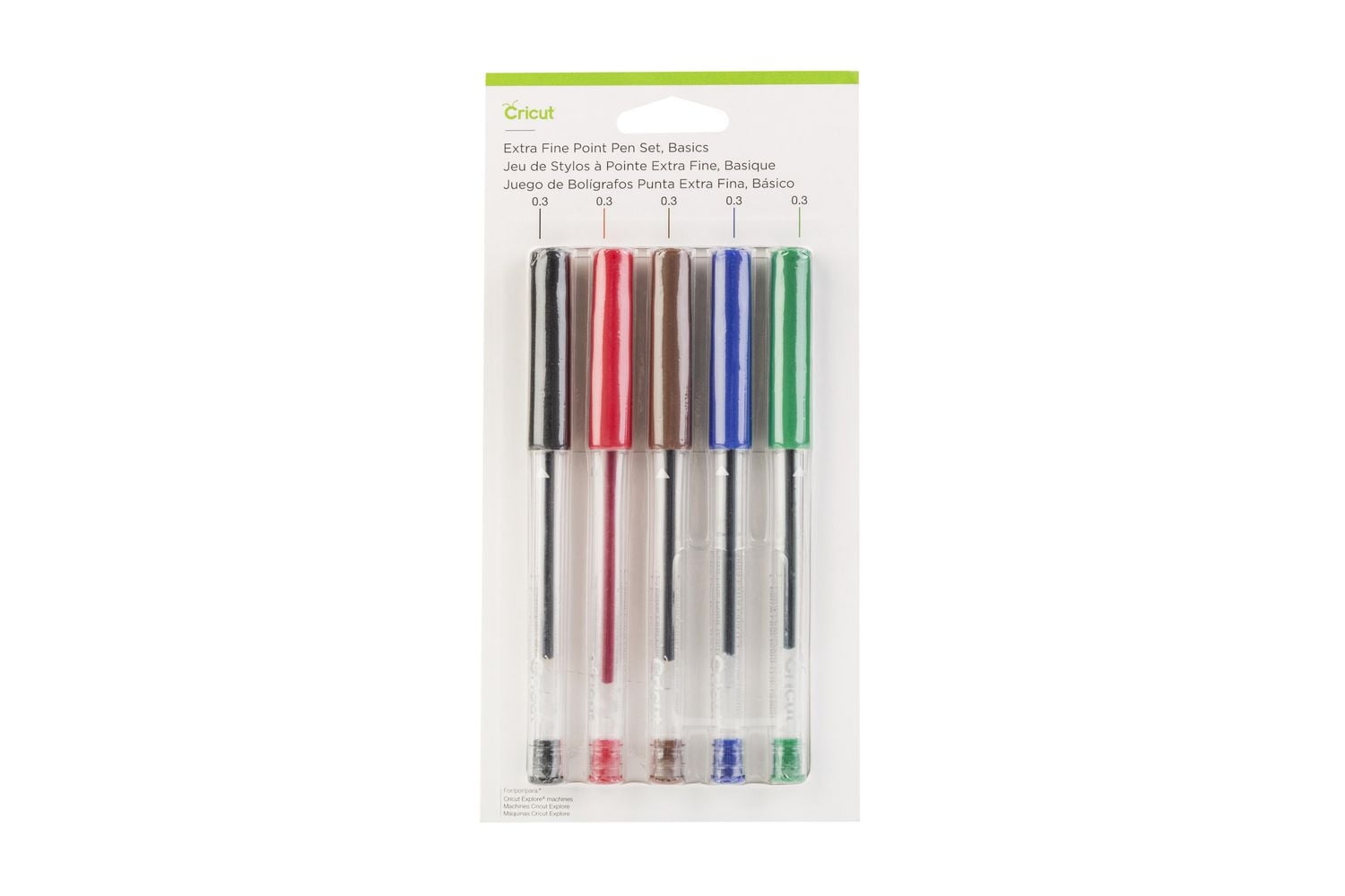 Ensemble de stylos Cricut Extra Fine Point Basics Stylos Cricut