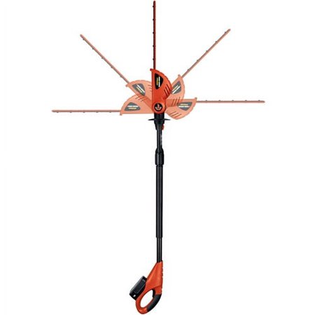 BLACK+DECKER 18V Cordless Pole Hedge Trimmer, NPT318