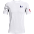 thumbnail image 3 of Camiseta Under Armour New Freedom Flag para hombre blanca/Royal M, 3 of 6