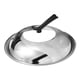 thumbnail image 1 of Tapa universal redonda de vidrio para ollas y sartenes, tapa de acero inoxidable, repuesto para utensilios de cocina, 1 of 8
