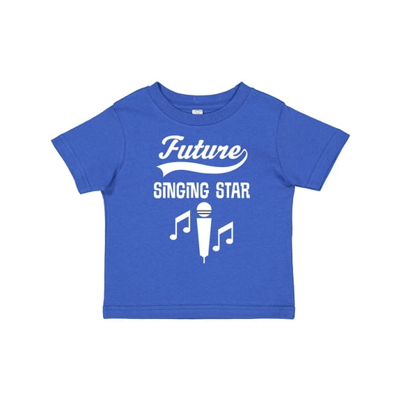 Inktastic Future Singing Star Childs Music Boys or Girls Toddler T-Shirt
